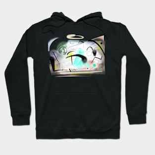 Wild Graffiti abstract Art Hoodie